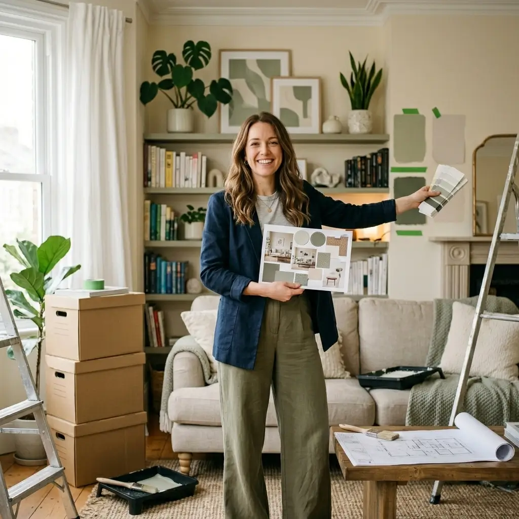 Sophie Bennett — WarmNooks founder styling her home